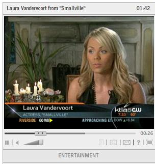 Laura Vandervort "KTLA" Interview